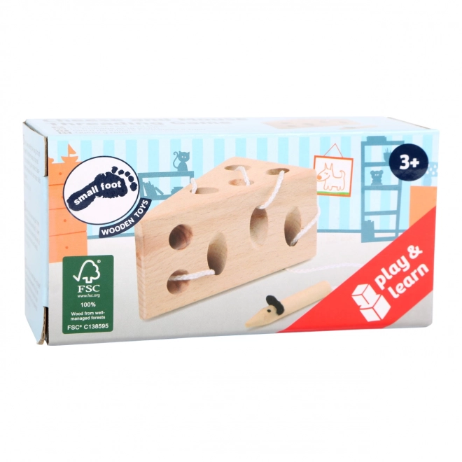 Natuurlijke kaas met muis van Small Foot