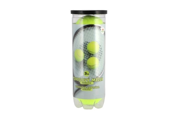 Recreatieve tennisballen