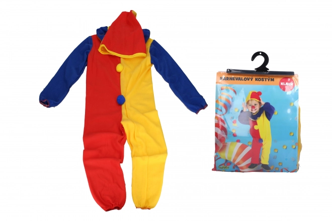 Carnavalskostuum clown voor kinderen