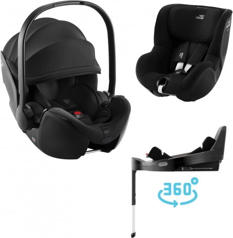 Autostoel groeiset Britax Römer Baby-Safe Pro en Dualfix 5Z