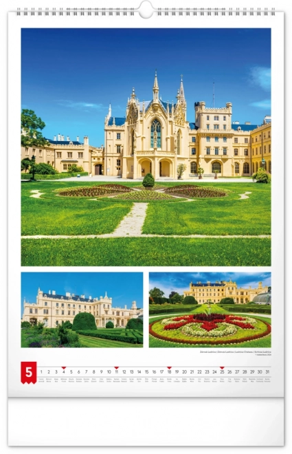 Wandkalender Mijn vaderland 2025, 33 × 46 cm