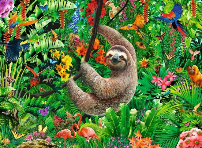 Puzzle XXL 300 stukjes met luiaard RAVENSBURGER