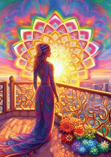 Puzzel ART PUZZLE Goddelijke zonsondergang 1000 stukjes