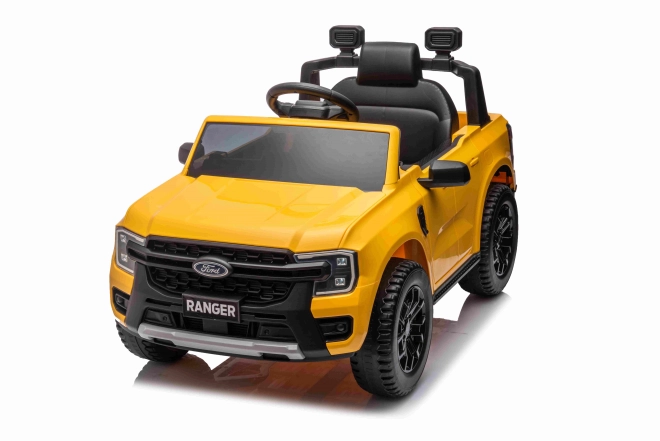 Kinder elektrische auto Ford Ranger Lift Geel