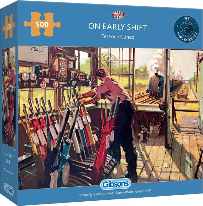 Puzzel Ochtendploeg 500 stukjes