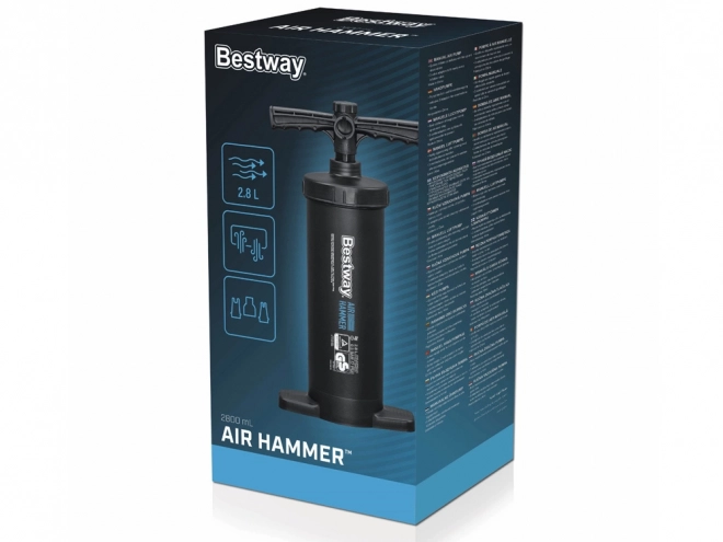 Bestway handpomp voor luchtbed 37 cm