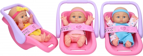 Baby in draagbare stoel 20 cm