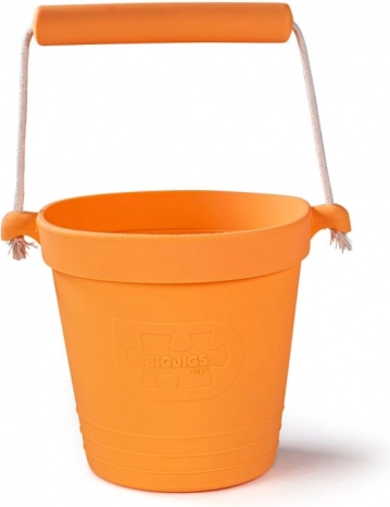 Siliconen strandemmertje oranje BIGJIGS TOYS