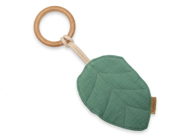 Bijtring met Blaadjes New Baby Leaf Mint
