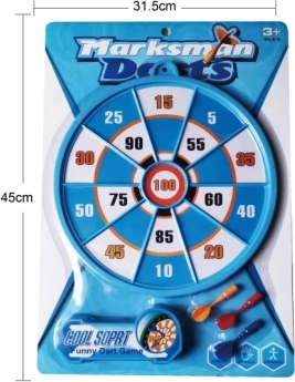 Dartenbord voor kinderen en volwassenen 32 × 2 × 45 cm