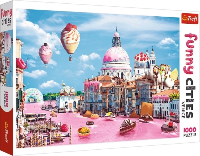Puzzel 1000 stukjes Zoetigheden in Venetië