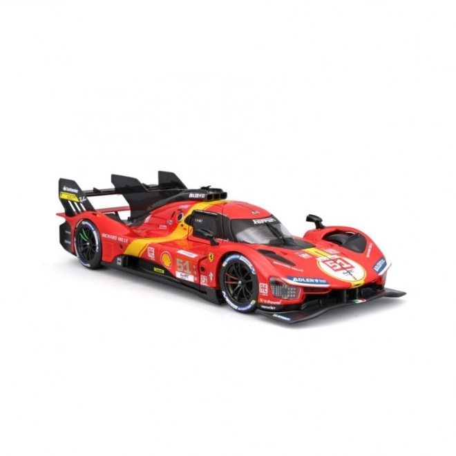 Bburago 1:24 Ferrari Racing - 499P LMH - Rood #51