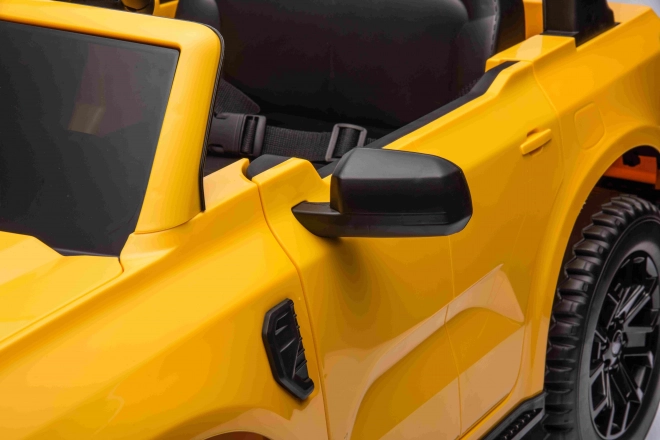 Kinder elektrische auto Ford Ranger Lift Geel