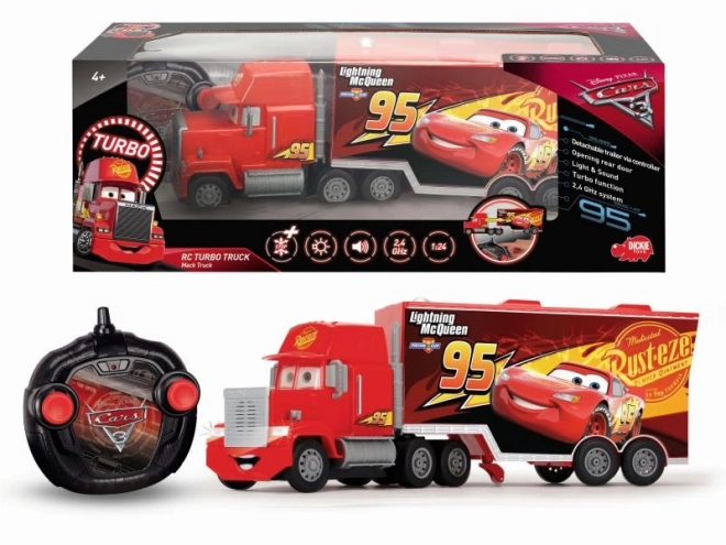 RC auto Mack Turbo uit de film Cars