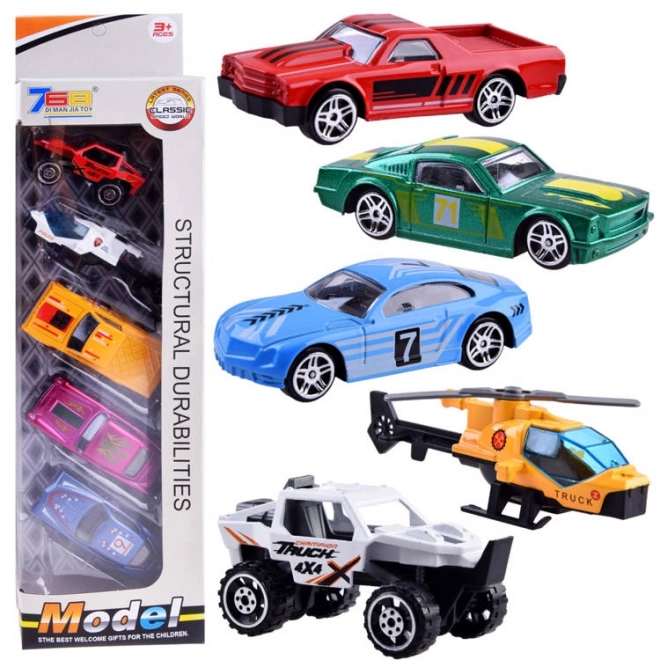 Set van 5 autootjes