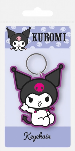 Rubberen sleutelhanger Hello Kitty Kuromi