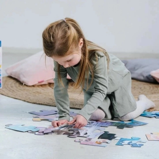 Grote en stevige stukjes voor kleine handjes