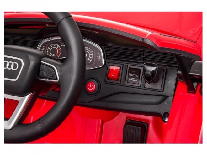 Elektrische auto Audi RS Q8 wit – Rood