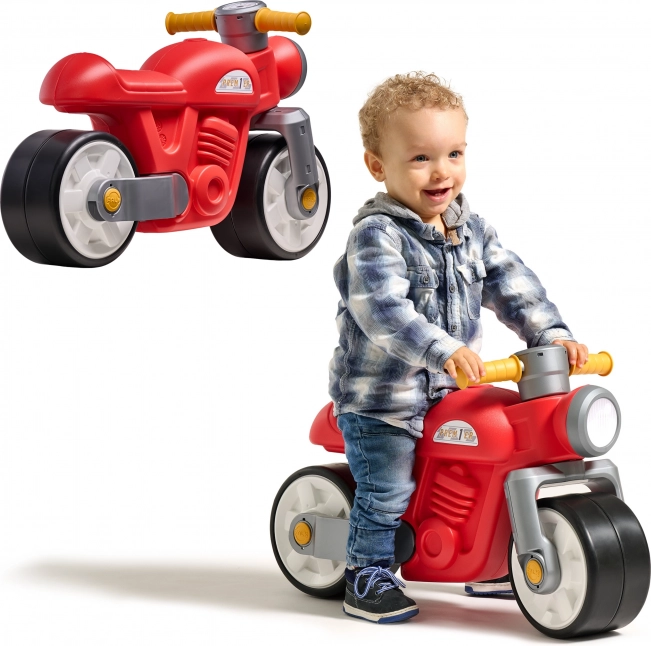 Retro Loopmotor voor Kinderen Rood 1+