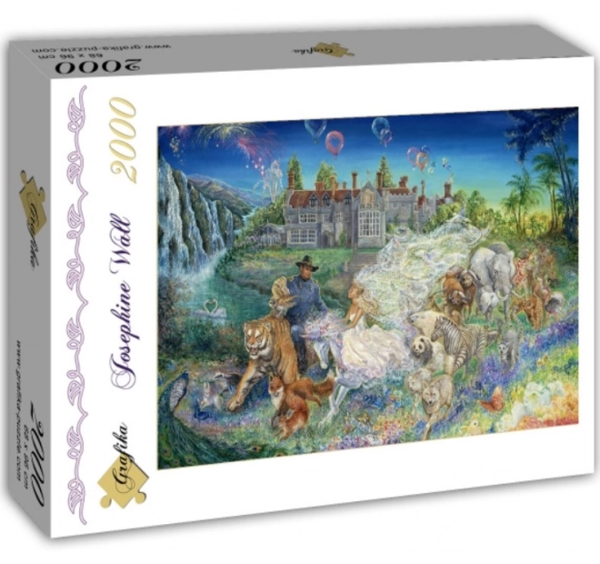 Puzzel Sprookjeshuwelijk 2000 stukjes