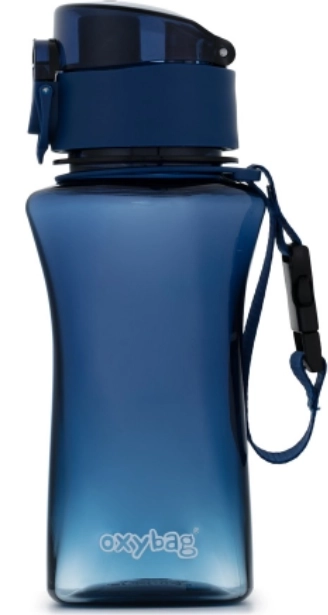 OXYBAG Drinkfles Tritan donkerblauw 400 ml