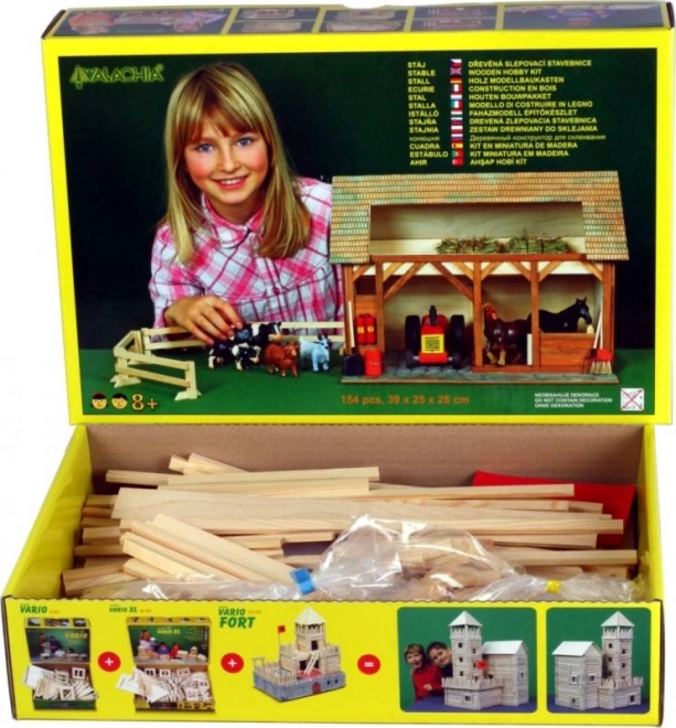Houten bouwpakket Walachia Stal
