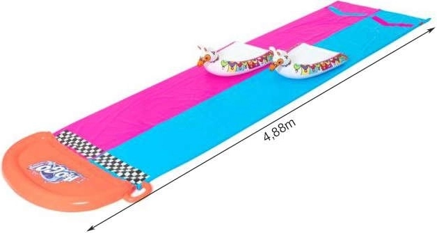 Dubbele raceglijbaan 4,88 m