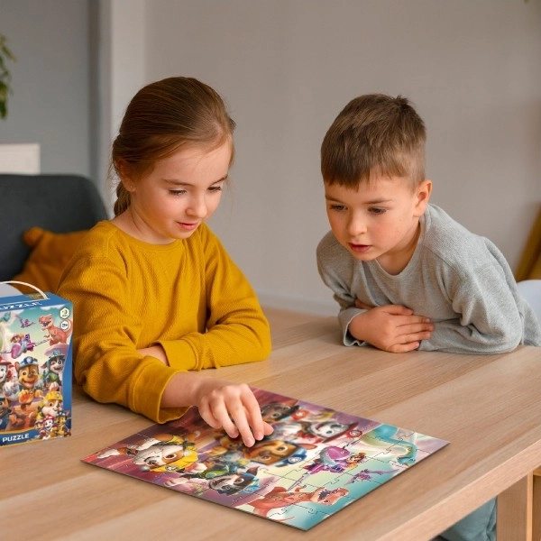 Puzzel PAW Patrol Dinosaurusredding