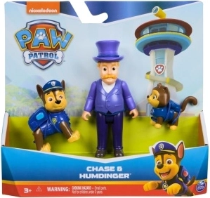 Figurenset PAW Patrol – Chase, burgemeester Humdinger en kat