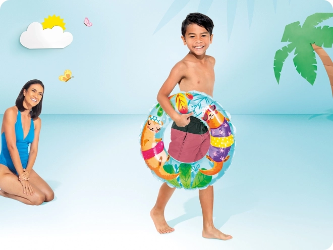 Opblaasbare ring 61 cm in zak 6-10 jaar