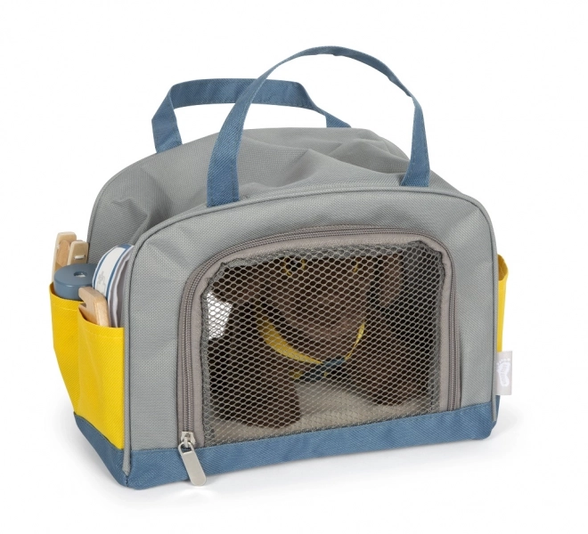 Small foot Pluchen Hond met Verzorgingsset