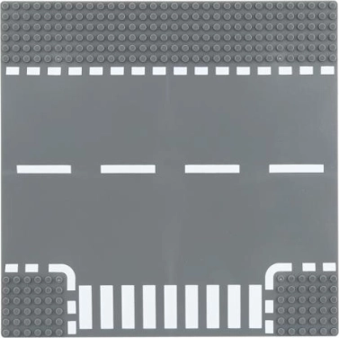 Speelmat met wegmotief 25 × 25 cm