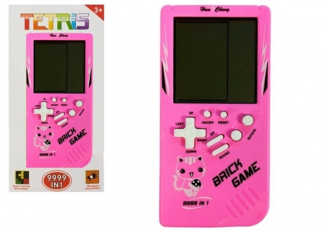 Elektronisch spel Tetris Brick Roze