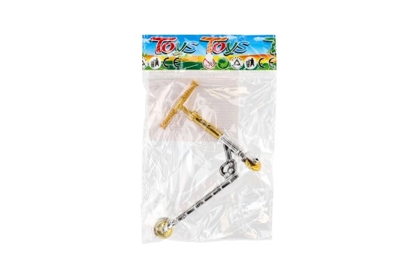 Vingerstep scooter plastic 10cm diverse soorten in zak