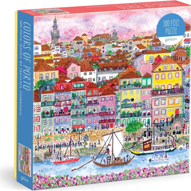Vierkante puzzel Kleuren Porta 500 stukken