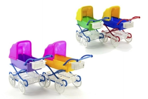 Diepe kinderwagen van plastic 21 cm in zak
