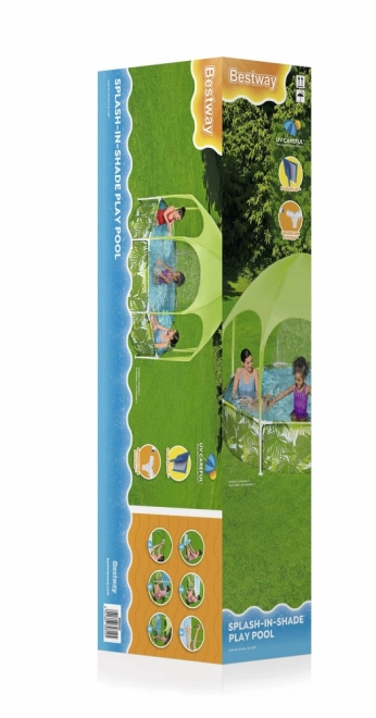BESTWAY framezwembad met overkapping SPLASH-IN-SHADE 244 × 51 cm