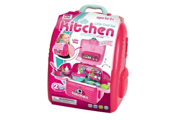 Keukenset in een Rugzak