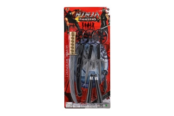 Ninja zwaardset met accessoires