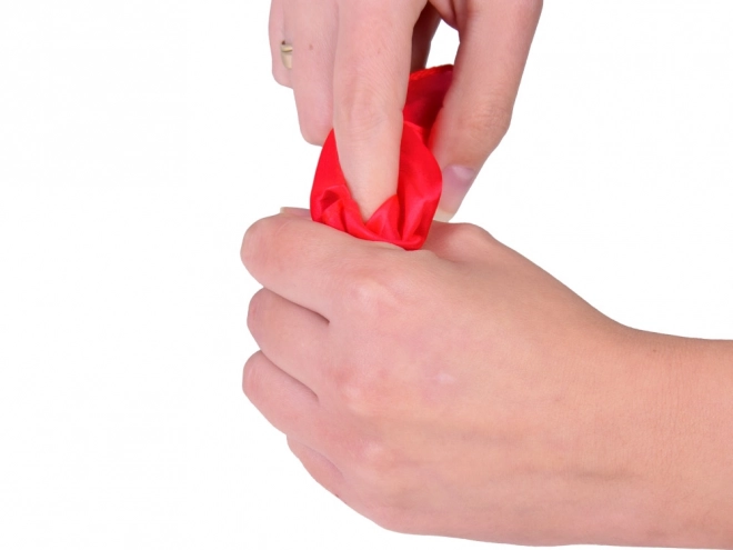 Goocheltruc verdwijnende zakdoek met vinger GR0694