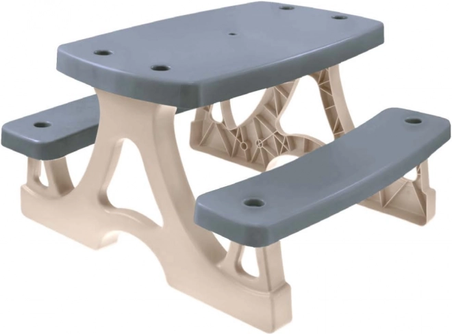 Beige picknickset voor kinderen Mochtoys