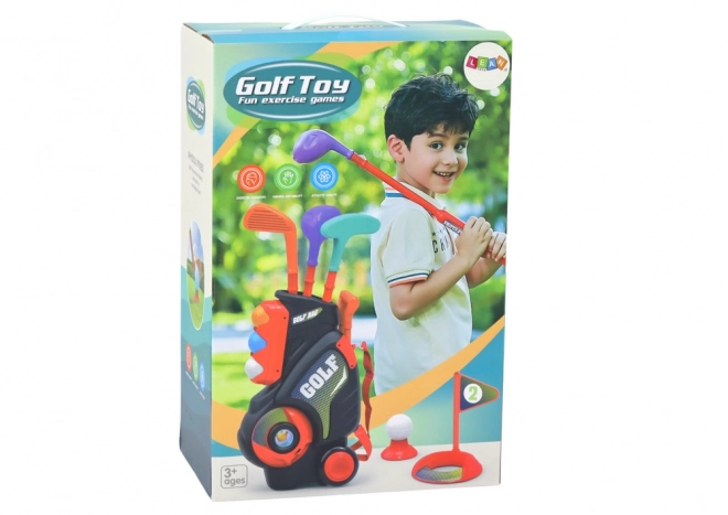 Mini golfset voor kinderen Trolley