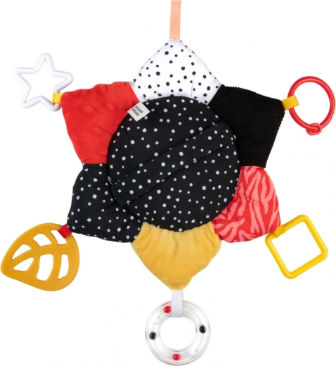 Multisensorische stimulatie met knisperen en rammelaar