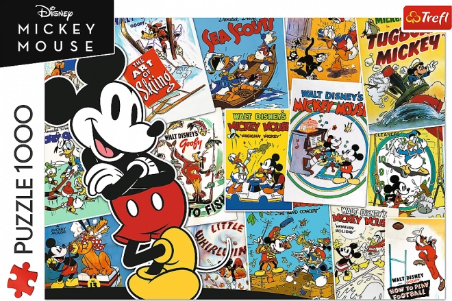 Puzzel 1000 Stukken in de Wereld van Mickey Mouse