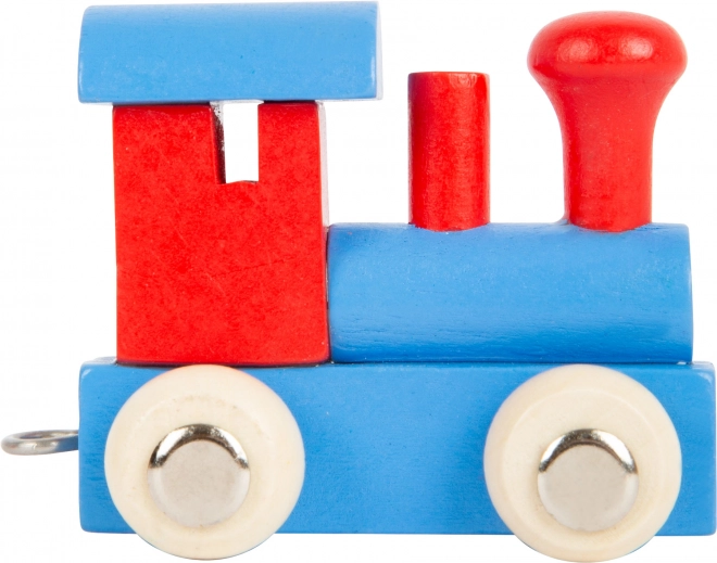 Small Foot gekleurde locomotief voor houten treinbanen