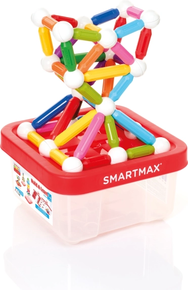 SmartMax container met magnetische bouwset 100 stuks