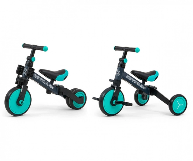 Kind Loopfiets 3in1 Optimus Mint