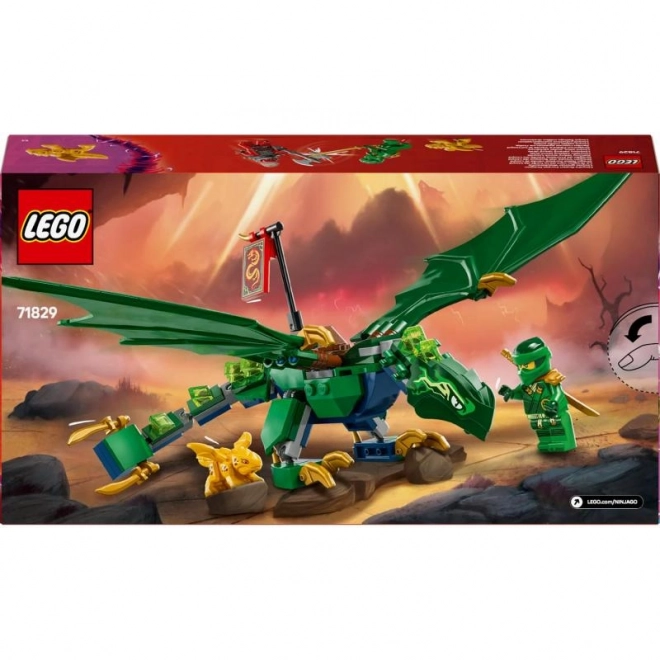 Lego Ninjago groene bosdraak van Lloyd