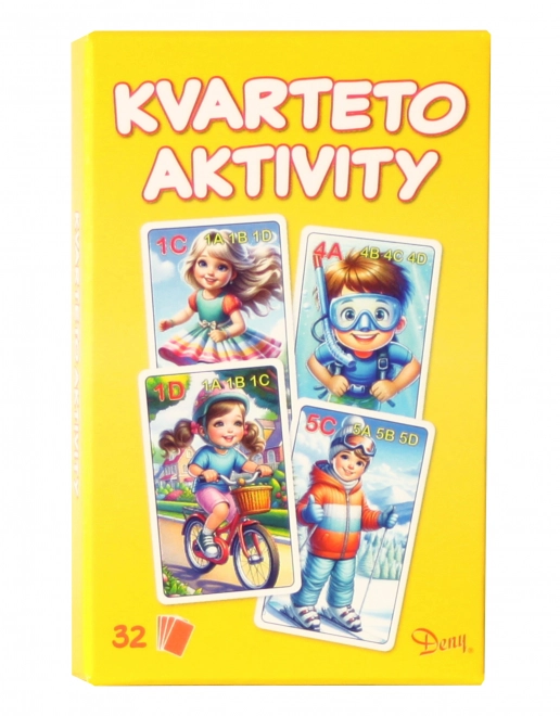 Kaartspel Kwartet voor kinderen