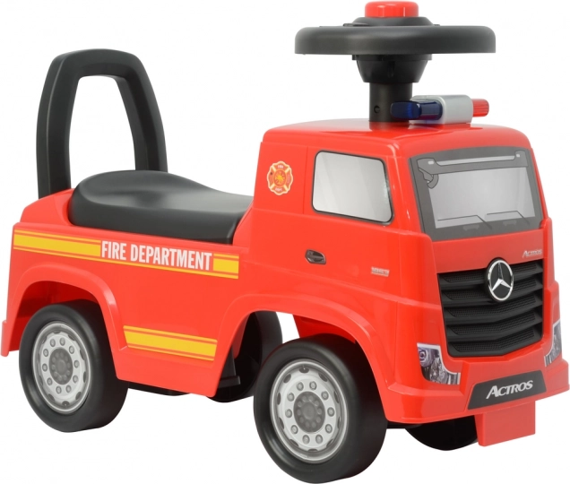 loopauto MERCEDES ACTROS brandweer, rood